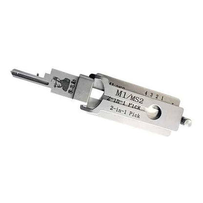 Mr. Li's Original Lishi M1/MS2 2in1 Decoder and Pick for Master Padlocks