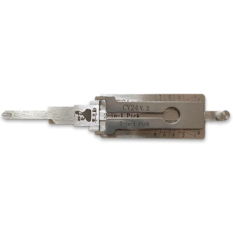 Mr. Li's Original Lishi CY24 2in1 Decoder and Pick for Chrysler