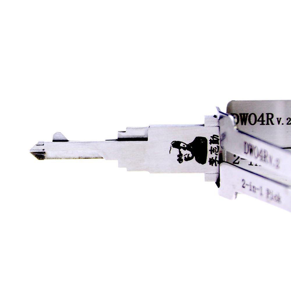 Mr. Li's Original Lishi DWO4R 2in1 Decoder and Pick for Chevrolet, Daewoo