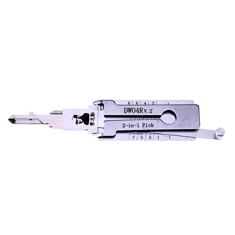 Mr. Li's Original Lishi DWO4R 2in1 Decoder and Pick for Chevrolet, Daewoo