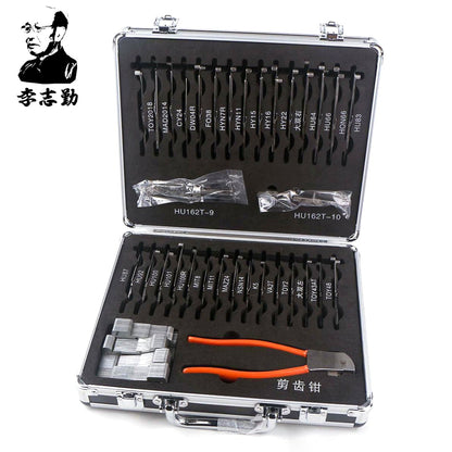 Original Lishi 32 Pieces Full Set - 100% Genuine Lishi Lock Pick Set with FREE Storage Case