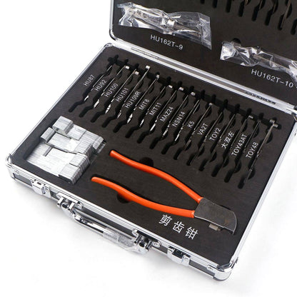 Original Lishi 32 Pieces Full Set - 100% Genuine Lishi Lock Pick Set with FREE Storage Case