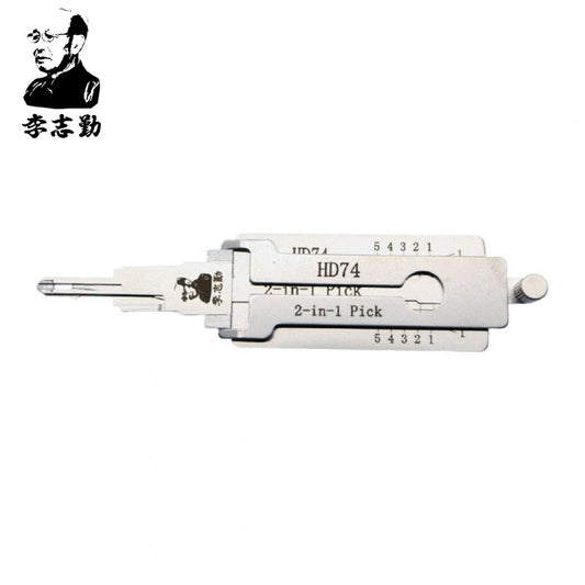 Mr. Li's Original Lishi HD74 2-in-1 Pick & Decoder for Honda Motorcycle