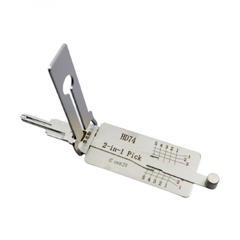 Mr. Li's Original Lishi HD74 2-in-1 Pick & Decoder for Honda Motorcycle