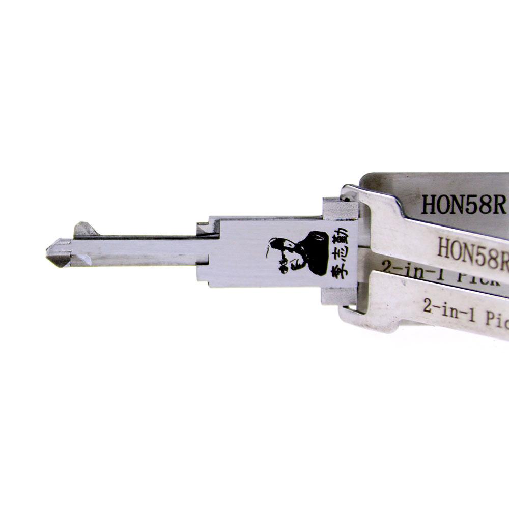 Mr. Li's Original Lishi HON58R 2in1 Decoder and Pick for Honda, Isuzu