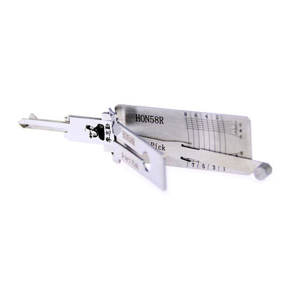 Mr. Li's Original Lishi HON58R 2in1 Decoder and Pick for Honda, Isuzu