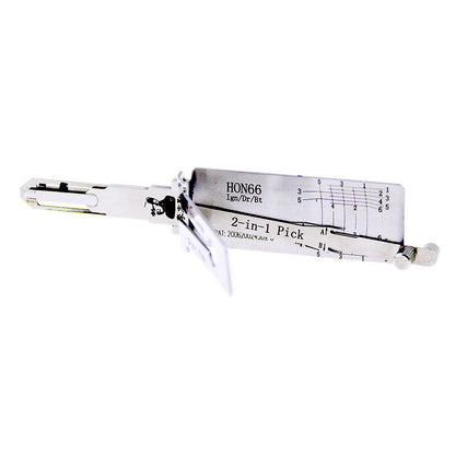 Mr. Li's Original Lishi HON66 2in1 Decoder and Pick for Honda