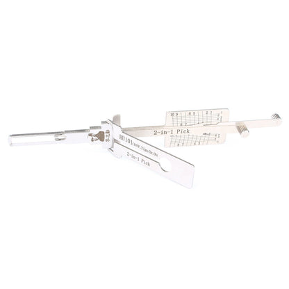 Mr. Li's Original Lishi HU101 2-in-1 Decoder and Pick for Land Rover/Volvo