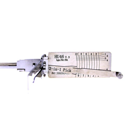 Mr. Li's Original Lishi HU46 2in1 Decoder and Pick for Opel, Vauxhall, Chevrolet