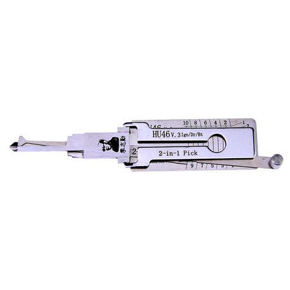 Mr. Li's Original Lishi HU46 2in1 Decoder and Pick for Opel, Vauxhall, Chevrolet