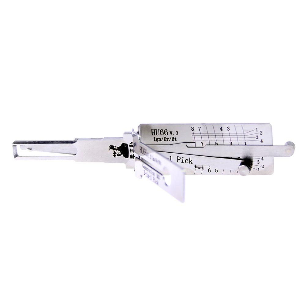 Mr. Li's Original Lishi HU66 (Twin Lifter) 2in1 Decoder and Pick for VAG (VW, Audi, Seat, Skoda, Porsche)