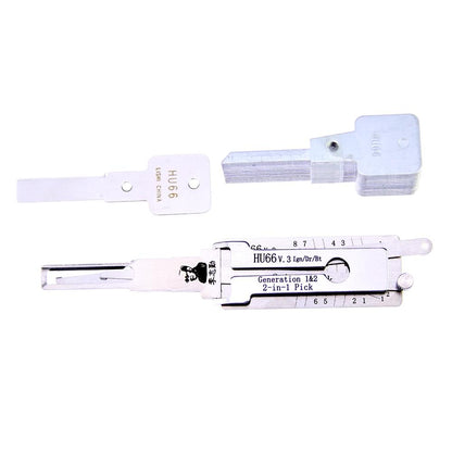 Mr. Li's Original Lishi HU66 (Twin Lifter) 2in1 Decoder and Pick for VAG (VW, Audi, Seat, Skoda, Porsche)