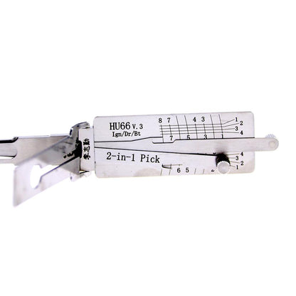 Mr. Li's Original Lishi HU66 (Twin Lifter) 2in1 Decoder and Pick for VAG (VW, Audi, Seat, Skoda, Porsche)