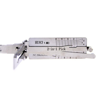 Mr. Li's Original Lishi HU83 2in1 Decoder and Pick for Peugeot, Citroen