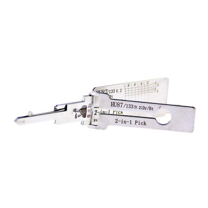 Mr. Li's Original Lishi HU87 HU133R 2in1 Decoder and Pick for Nissan, Fiat, Subaru, Suzuki, Opel
