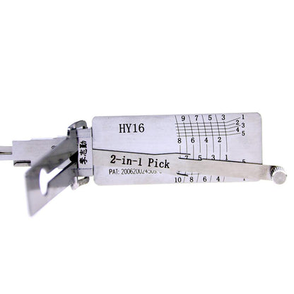Mr. Li's Original Lishi HY16 2in1 Decoder and Pick for Hyundai, KIA