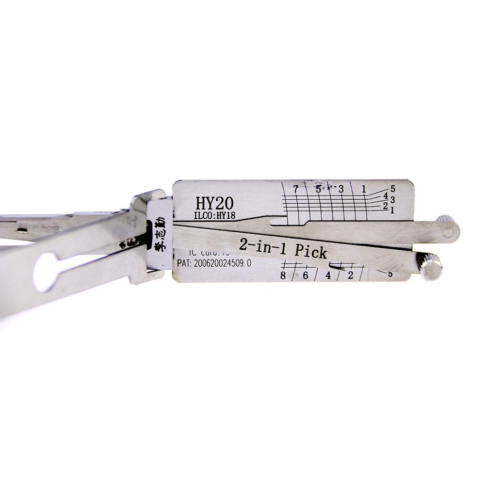 Mr. Li's Original Lishi HY20 2in1 Decoder and Pick for Hyundai, KIA