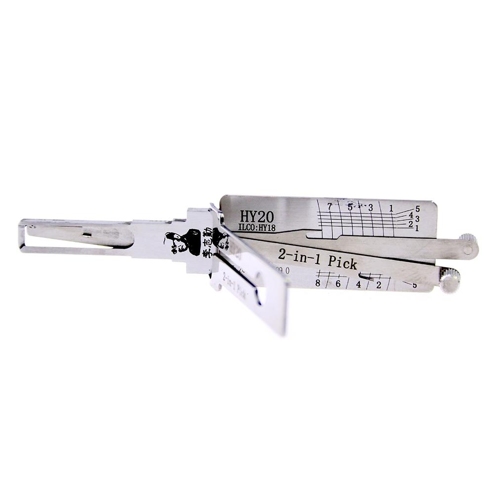Mr. Li's Original Lishi HY20 2in1 Decoder and Pick for Hyundai, KIA