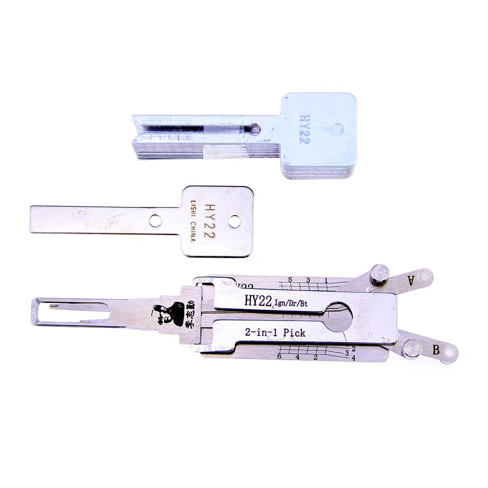 Mr. Li's Original Lishi HY22 2in1 Decoder and Pick for Hyundai, KIA