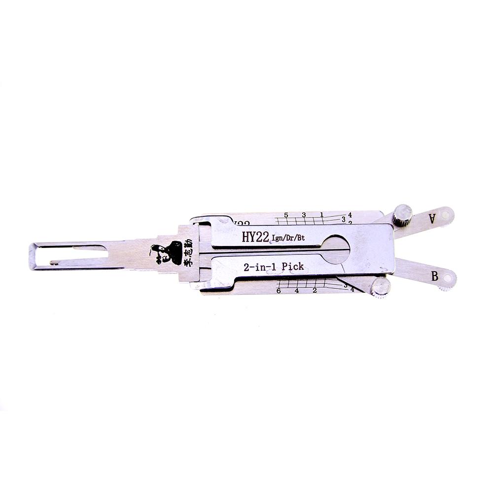 Mr. Li's Original Lishi HY22 2in1 Decoder and Pick for Hyundai, KIA