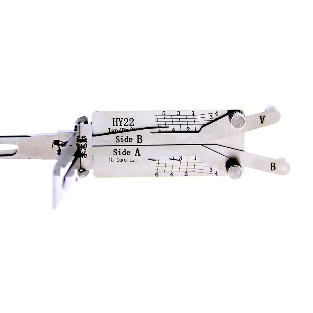 Mr. Li's Original Lishi HY22 2in1 Decoder and Pick for Hyundai, KIA