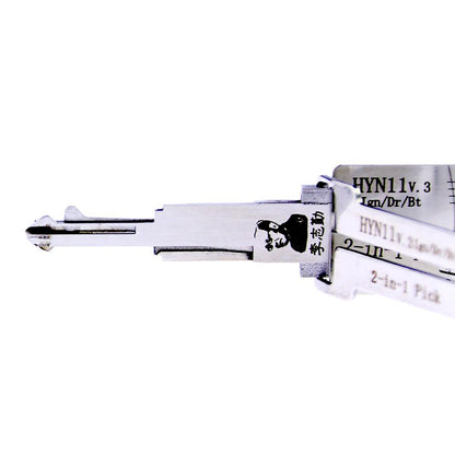 Mr. Li's Original Lishi HYN11 (Ignition) 2in1 Decoder and Pick for Hyundai, KIA
