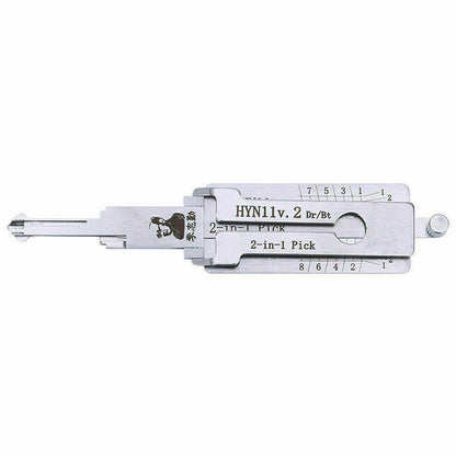 Mr. Li's Original Lishi HYN11 2in1 Decoder and Pick for Hyundai & KIA