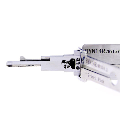 Mr. Li's Original Lishi HYN14R/HY15 2in1 Decoder and Pick for Hyundai, KIA