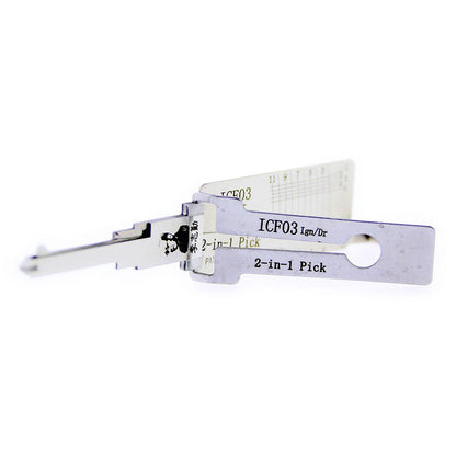 Mr. Li's Original Lishi ICF03 2in1 Decoder and Pick for Ford