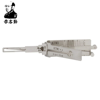 Mr. Li's Original Lishi KTM1 2-in-1 Pick & Decoder for KTM & Yamaha Motorbikes