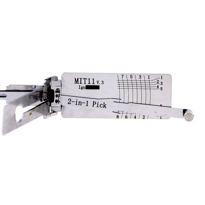 Mr. Li's Original Lishi MIT11 (Ignition) 2in1 Decoder and Pick for Mitsubishi, Citroen, Proton, Peugeot