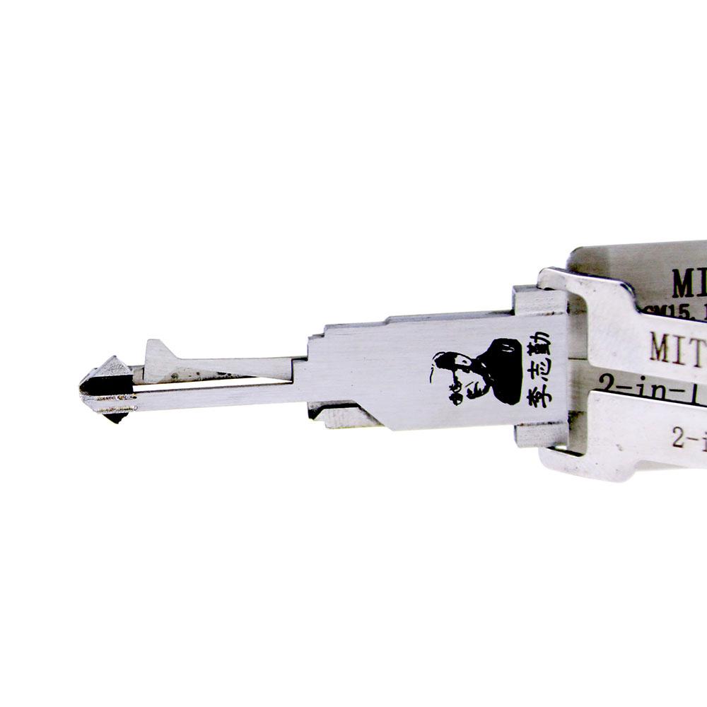 Mr. Li's Original Lishi MIT8 (GM15/GM19/SZ12) 2in1 Decoder and Pick for Mitsubishi