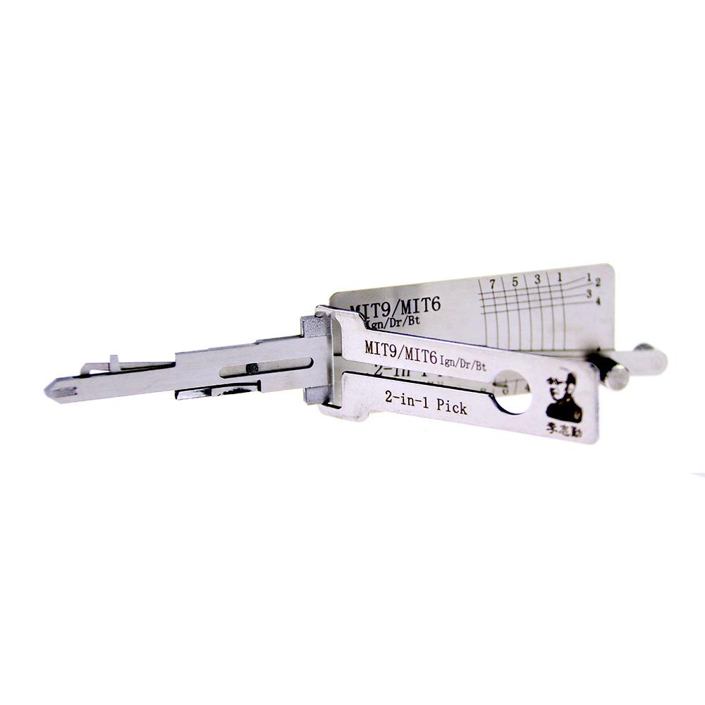 Mr. Li's Original Lishi MIT9/MIT6 2in1 Decoder and Pick for Mitsubishi