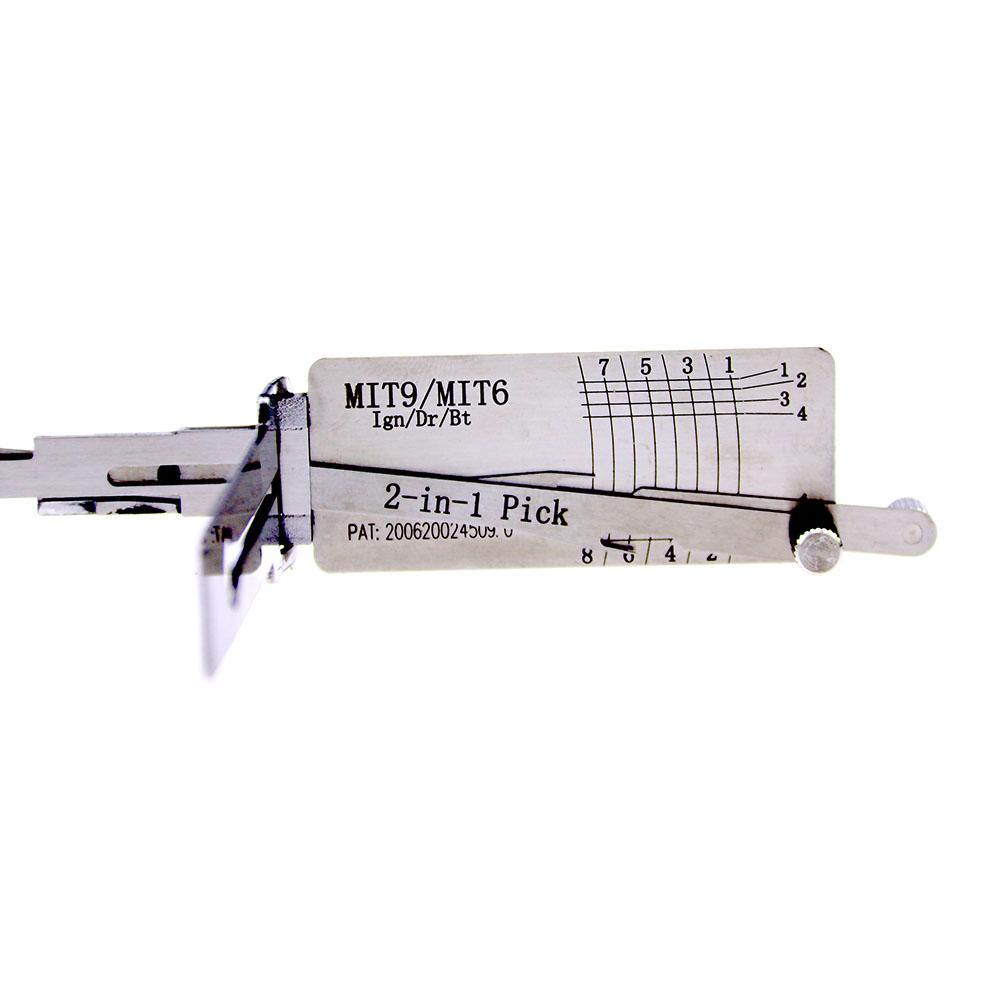 Mr. Li's Original Lishi MIT9/MIT6 2in1 Decoder and Pick for Mitsubishi