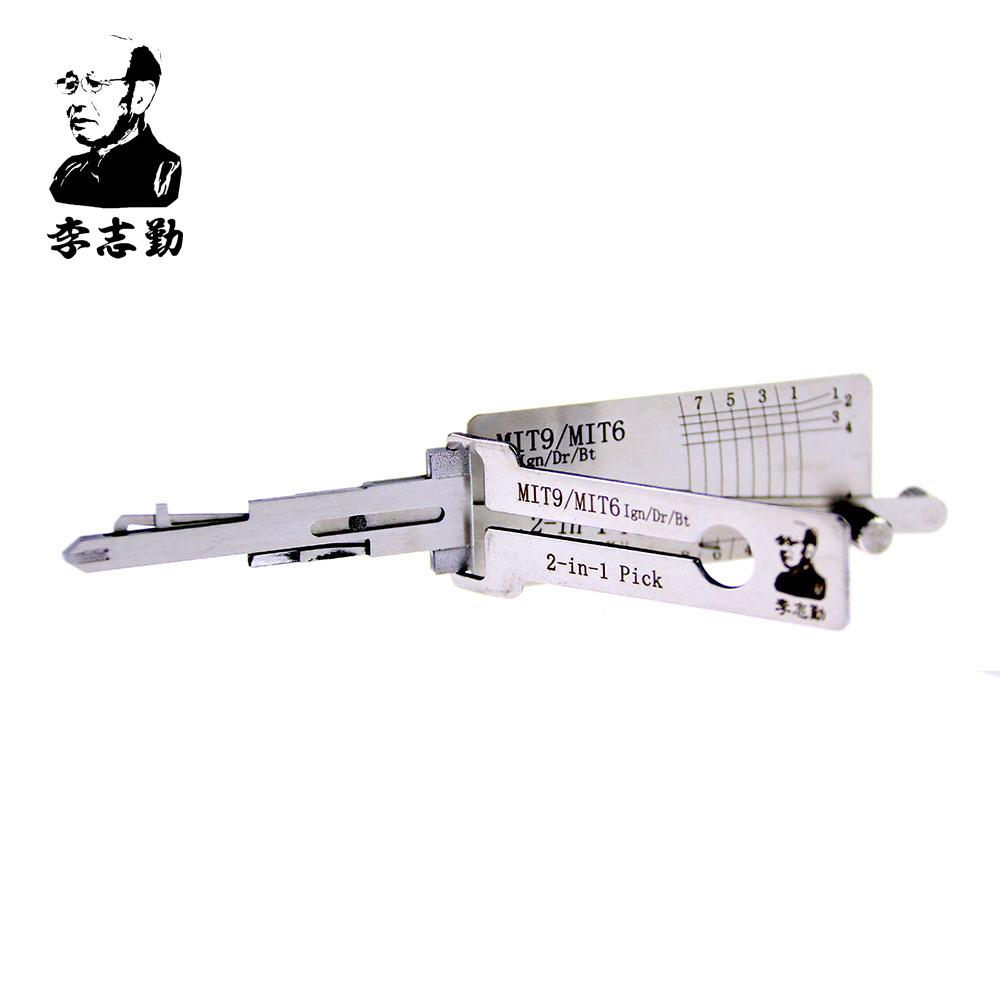 Mr. Li's Original Lishi MIT9/MIT6 2in1 Decoder and Pick for Mitsubishi