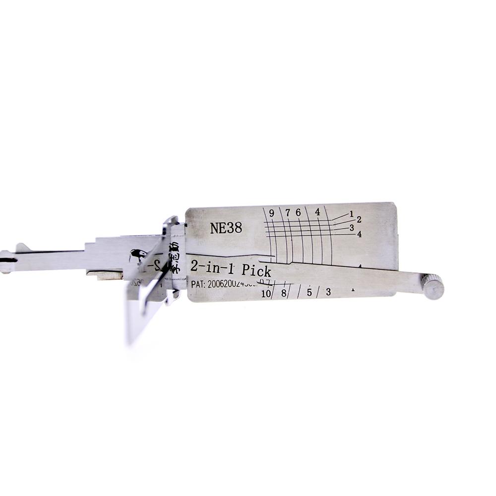 Mr. Li's Original Lishi NE38 2in1 Decoder and Pick for Rover, MG, Land Rover