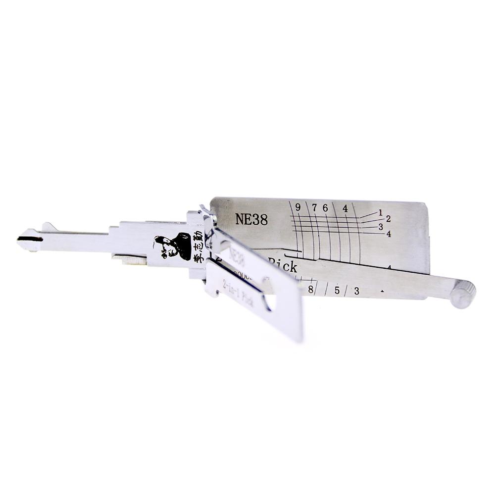 Mr. Li's Original Lishi NE38 2in1 Decoder and Pick for Rover, MG, Land Rover