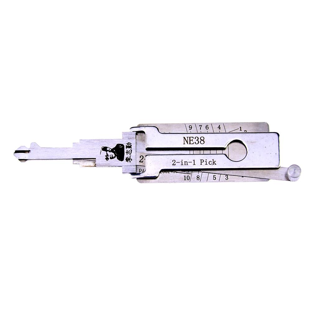 Mr. Li's Original Lishi NE38 2in1 Decoder and Pick for Rover, MG, Land Rover