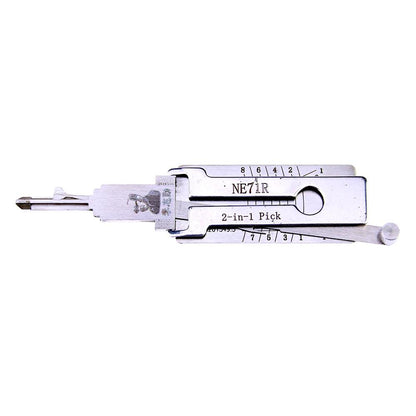 Mr. Li's Original Lishi NE71R 2in1 Decoder and Pick for Honda, Rover, MG