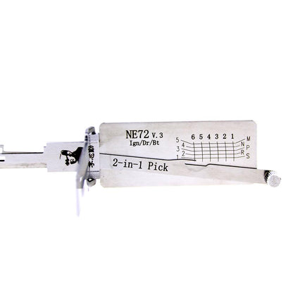 Mr. Li's Original Lishi NE72 2in1 Decoder and Pick for Peugeot, Citroen, Renault