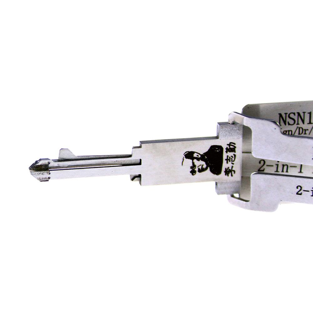 Mr. Li's Original Lishi NSN11 2in1 Decoder and Pick for Nissan, Ford, Subaru