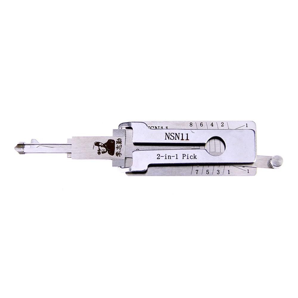 Mr. Li's Original Lishi NSN11 2in1 Decoder and Pick for Nissan, Ford, Subaru