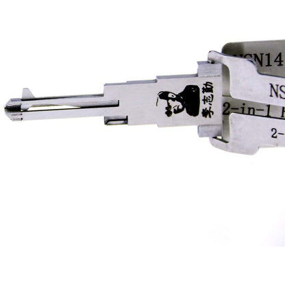 Mr. Li's Original Lishi NSN14 2in1 Decoder and Pick for Nissan, Ford, Subaru