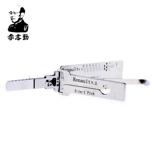 Mr. Li's Original Lishi Renault 2-in-1 Decoder and Pick for Renault