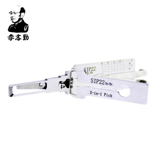 Mr. Li's Original Lishi SIP22 2in1 Decoder and Pick for FIAT, Lancia