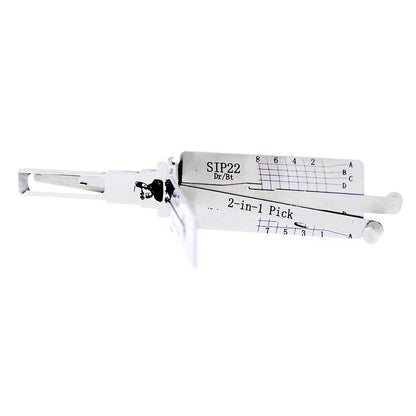 Mr. Li's Original Lishi SIP22 2in1 Decoder and Pick for FIAT, Lancia