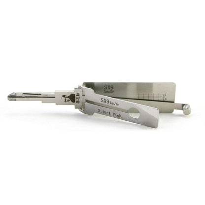 Mr. Li's Original Lishi SX9 2in1 Decoder and Pick for Peugeot/Citroen