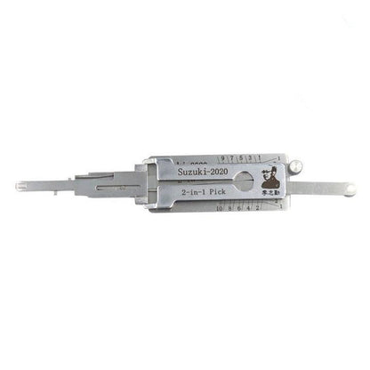 Mr. Li's Original Lishi Suzuki-2020 2in1 Decoder and Pick for Suzuki