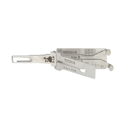 Mr. Li's Original Lishi TOY2018 2in1 Decoder and Pick for Toyota 2018 Keyway