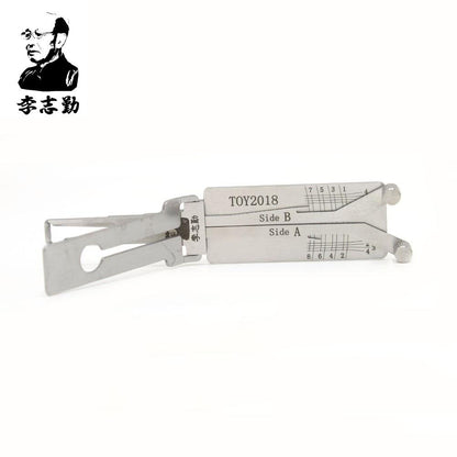 Mr. Li's Original Lishi TOY2018 2in1 Decoder and Pick for Toyota 2018 Keyway